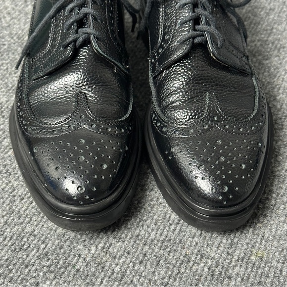 Thom Browne men’s 37 laceup loafers Pebble Grain Longwing Brogues old money main image 10